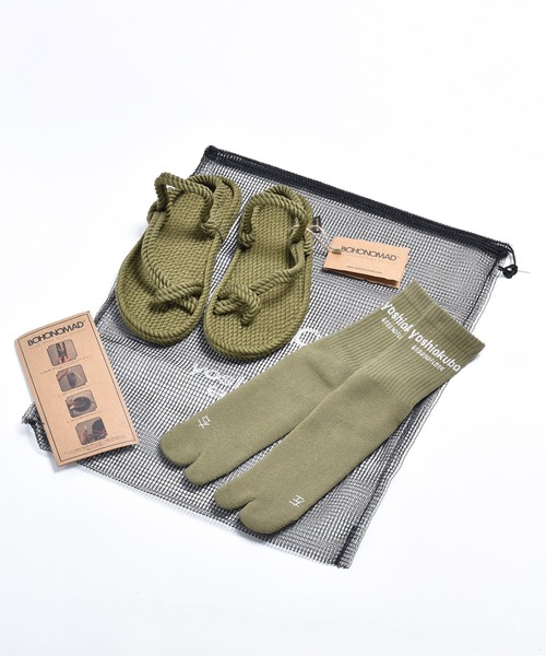 BOHONOMAD（ボホノマド） サンダル yoshiokubo 足袋ソックス×HAWAII