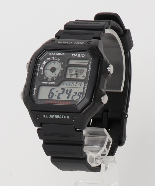 腕時計 「CASIO（カシオ）」ワールドタイム 腕時計 レディース