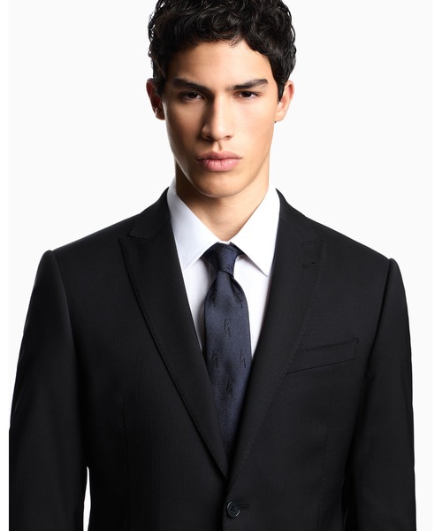 EMPORIO ARMANI ネクタイ 「エンポリオ アルマーニ」ネクタイ ピュア