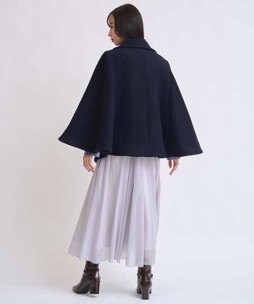 NOELA（ノエラ） コート アウター ケープミドルウールコート