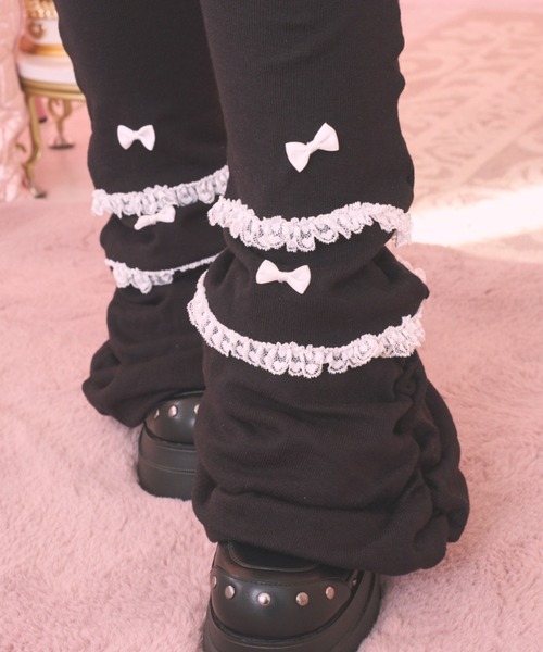 mine by LAFARY レッグウォーマー ニーハイレッグウォーマー