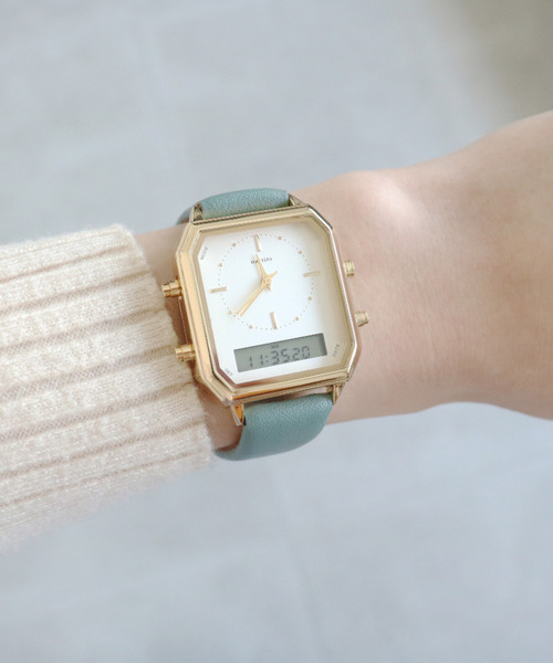 腕時計 「nattito/ナティート」Analog Digital Watch/アナログ