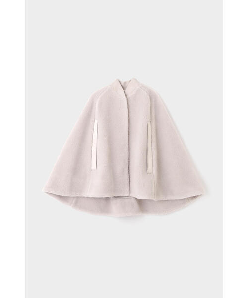LE PHIL（ル フィル） ポンチョ ウールボアケープ レディース