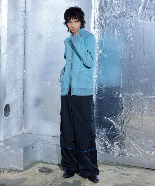 a2o セーター ニット 「a2o」ハイネックドライバーズニット メンズ