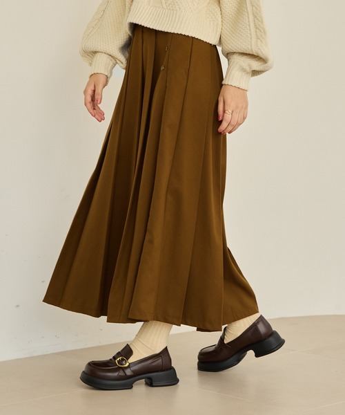 OLUN ローファー nuance buckle loafer/ニュアンスバックルローファー