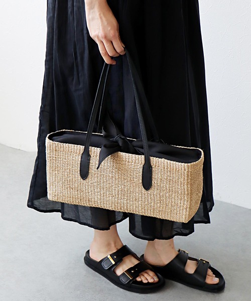 The Bagmati（ザバグマティ） かごバッグ カゴバッグ アパカ スクエア