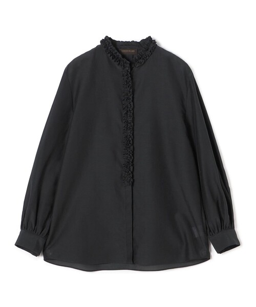 TOMORROWLAND collection ブラウス シャツ コットンシルクオーガンジー