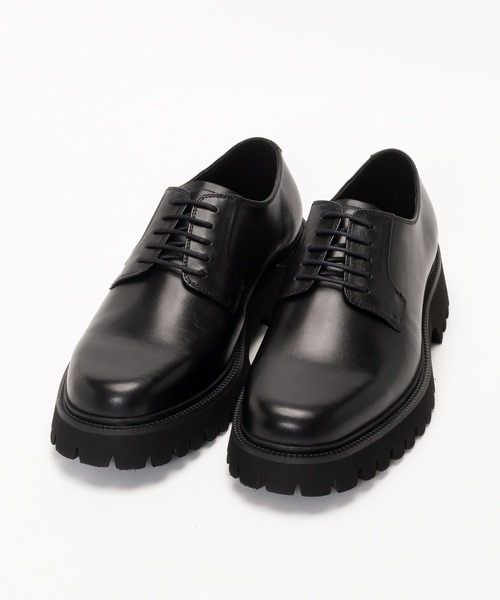 LUCIUS（ルシウス） ビジネスシューズ 厚底 ダービーシューズ メンズ