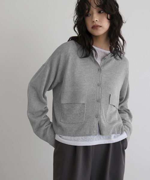 hellam（ヘラム） カーディガン カーゴポケット カーディガン