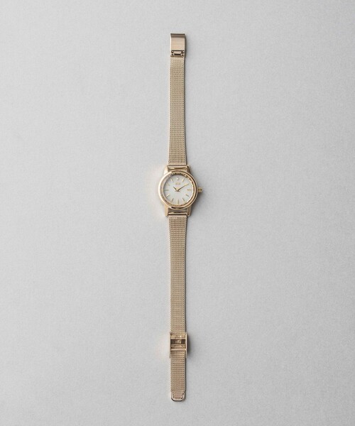 ete（エテ） 腕時計 ソーラーウォッチ メッシュベルト レディース