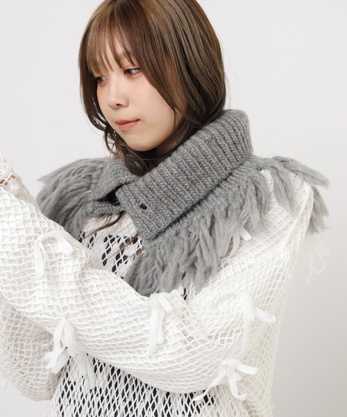 RNA（アールエヌエー） ネックウォーマー スヌード E5046 ローゲージ