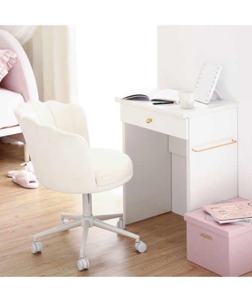 Francfranc（フランフラン） 家具 シェル デスクチェア ホワイト