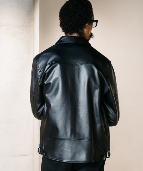 CRIMIE（クライミー） 革ジャン ライダース SPANISH LAMB LEATHER