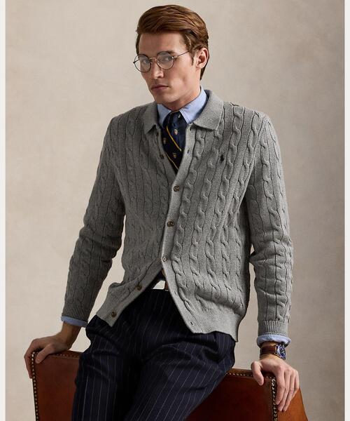 POLO RALPH LAUREN（ポロ・ラルフローレン） カーディガン ケーブル