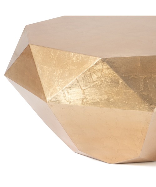 Francfranc（フランフラン） 家具 ダイヤモンドテーブル L ゴールド