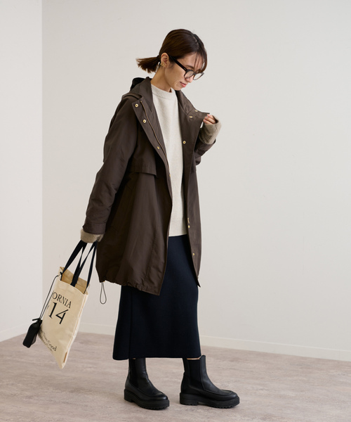 FRAMeWORK（フレームワーク） コート 38 ネイビー レディース