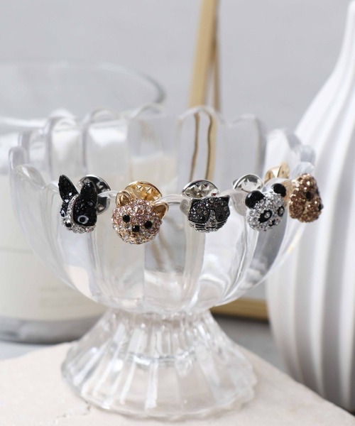 Three Four Time（スリーフォータイム） ブローチ アニマルタックピン