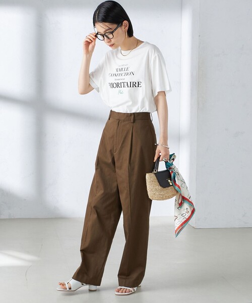 SHIPS（シップス） チノパン 「手洗い可能」ストレッチ チノ タック