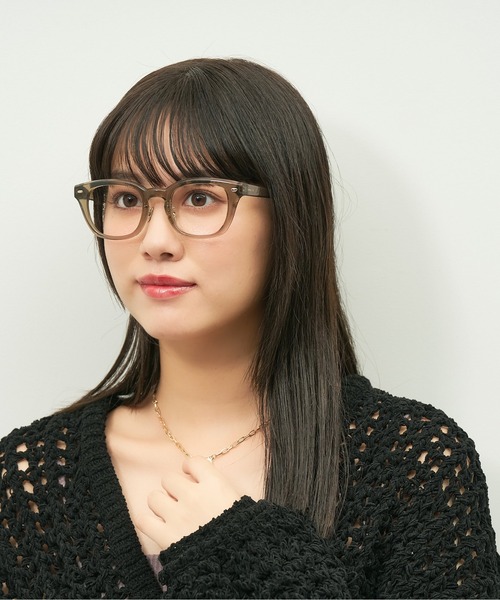 Zoff コラボメガネ 辺見えみり dill グレー クリア 限定 完売 Zoff