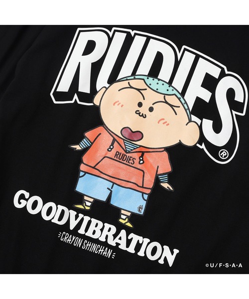 RUDIE'S（ルーディーズ） tシャツ RUDIE'SxCRAYON SHINCHAN MASAOKUN