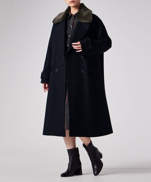 PS Paul Smith コート チェスターコート ウィメンズ ウールカルゼ