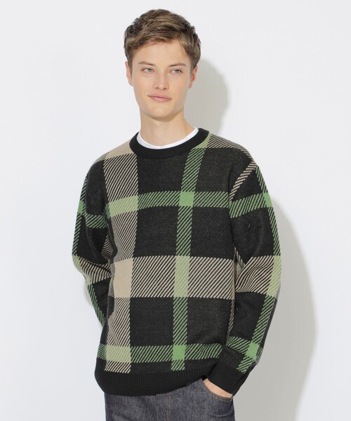 CB CRESTBRIDGE ニット セーター クレストブリッジビッグチェック