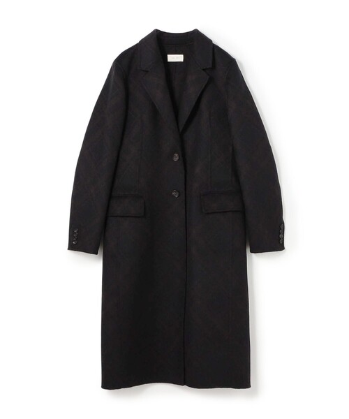 DES PRES（デプレ） コート チェスターコート ダブルフェイスチェック