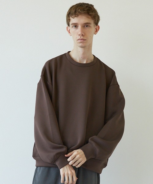 NO WAY トレーナー スウェット /ポンチ クルーネックスウェット