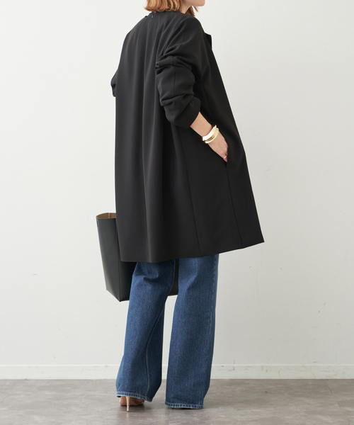 Deuxieme Classe（ドゥーズィエムクラス） ノーカラーコート コート