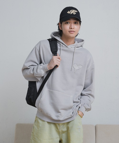 kaoyorinakami パーカー ballon pigment hoodie / バルーンピグメント