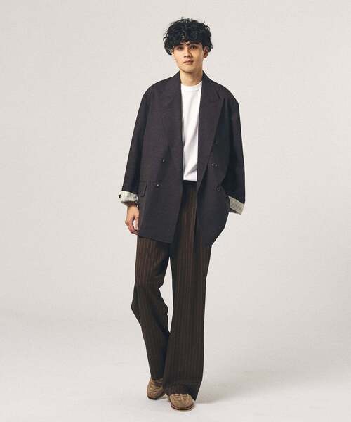 417 EDIFICE（フォーワンセブンエディフィス） スラックス TRツイル