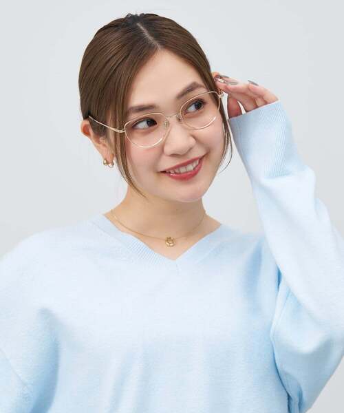 Zoff（ゾフ） 伊達メガネ メガネ 眼鏡 レディース メンズ : ZOZOTOWN