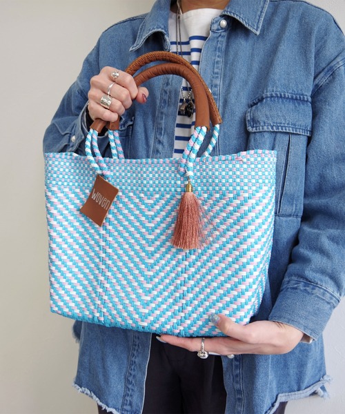 かごバッグ カゴバッグ WOVEN (ウーヴン) / スモールトート メキシコ製