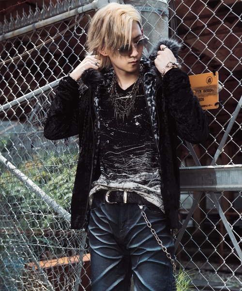 FUGA ジーンズ 「FUGA/フーガ」立体加工デニムパンツ メンズ