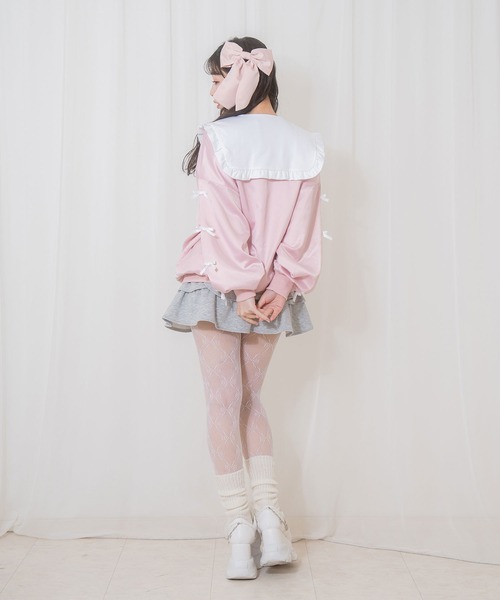 Honey Cinnamon（ハニーシナモン） コート アウター 袖リボンハニー