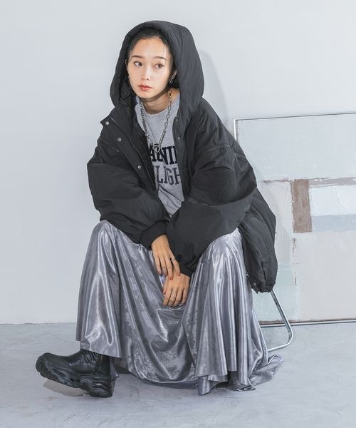 JEANASIS（ジーナシス） ブルゾン アウター 「中綿入りで冬の防寒も