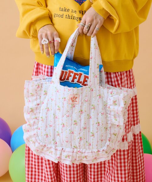 w closet（ダブルクローゼット） トートバッグ 「あみこ企画」花柄