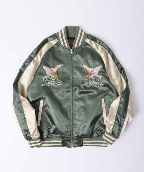 FUNALIVE（ファンアライブ） スカジャン 刺繍 サテン スカジャン