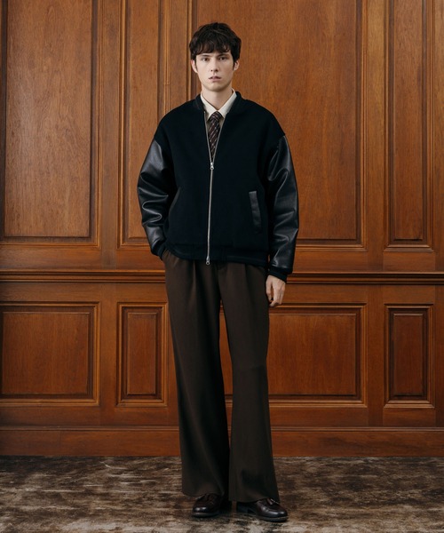 RHC Wool Melton Stadium Jacket rhc スタジャン RHC Wool Melton