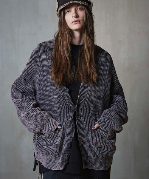 MAISON SPECIAL（メゾンスペシャル） カーディガン 「UNISEX」Snow