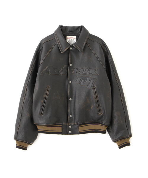 AVIREX（アヴィレックス） スタジャン VARISTY LEATHER ”GOALERS