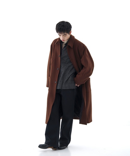 MATSUFUJI（マツフジ） ステンカラーコート コート Bal Collar Wool