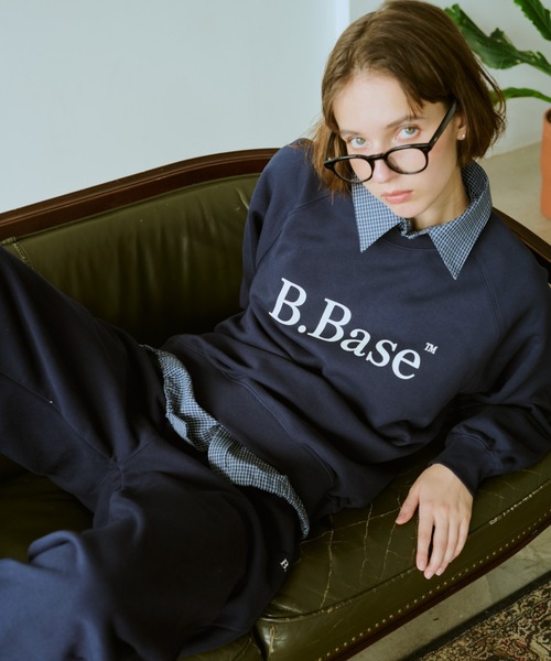 BROKEN BASE（ブロークンベース） トレーナー スウェット B.Base Logo