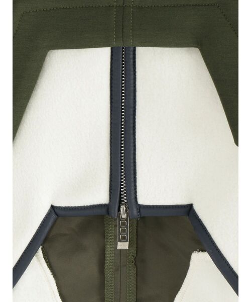 UN3D.（アンスリード） FLEECE DOCKING LAYERED TOP / フリース