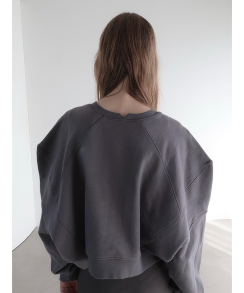 AMOMMA（アモマ） トレーナー スウェット PUFF SLEEVE SWEAT 起毛なし