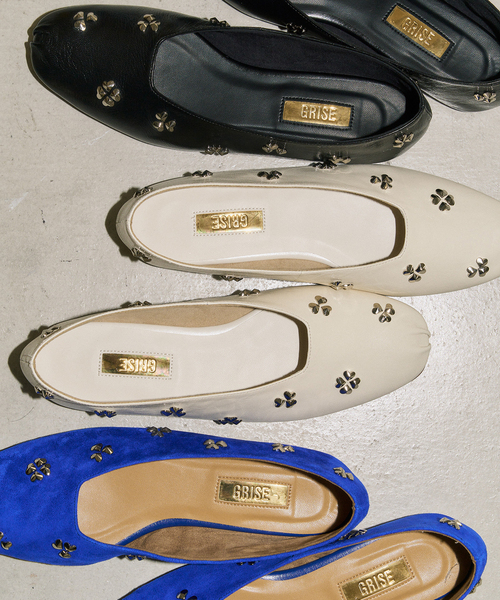 Le Talon GRISE（ル タロン グリーズ） シューズ GRISEレザーCLOVER