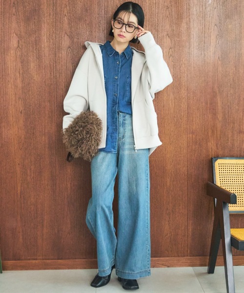 DOUX ARCHIVES（ドゥアルシーヴ） パーカー 「新色追加/もちもち