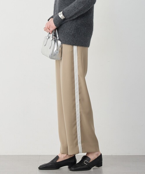 ICB（アイシービー） パンツ ベルベットライン トラックワイドパンツ