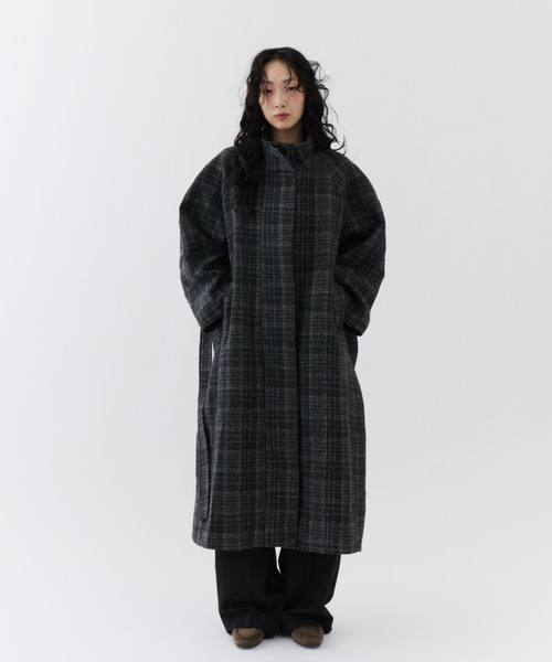 NUJOH モッズコート コート Classic Check Long Coat / クラシック