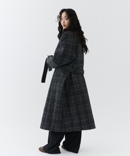 NUJOH モッズコート コート Classic Check Long Coat / クラシック